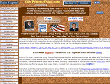 Tablet Screenshot of petters-fraud.com